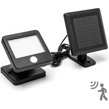 Aigostar - LED соларен стенен сензор, 0, 64W, 3, 7V, 6500K, IP44 (AI0869)