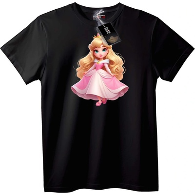 NOONEBRAND Тениска Princess Aurora - S, Black
