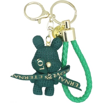 Přívěsek na klíče eCa BRL117 Sweet Bunny zelený