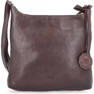 Noelia Bolger kabelka crossbody NB 2404 H hnědá