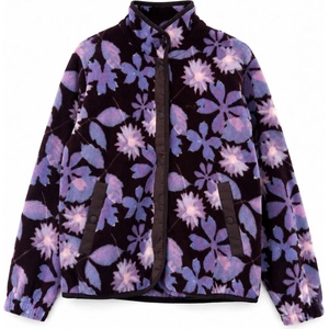Mazine Дамско поларено яке Mazine Women's Fleet Printed Fleece Jacket - Brown / Winter Floral - размер XXL (105-5528-0216)