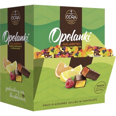 Odra Opolanki želé ovocné v čokoládě 3 kg