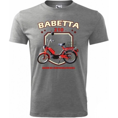 Tričko Striker Jawa Babetta 210 sivé
