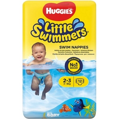 Huggies KIMBERLY-CLARK KLEENEX Little Swimmers 2-3 / 3-8 kg 12 ks