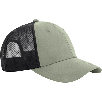 Beechfield B 644R Technical Mesh Trucker 6 panelová COT-53644Raat99 Zelená/černá