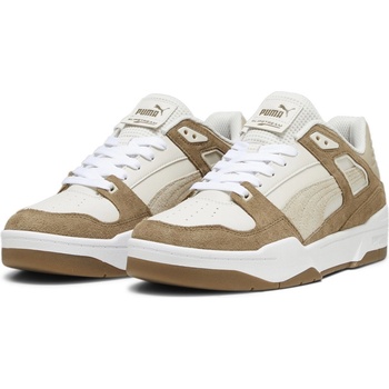 PUMA Мъжки маратонки Puma Slipstream Heritage Low-Top Trainers Mens - White/Brown