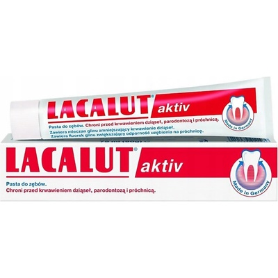 Lacalut Aktiv chrání před krvácením dásní a parodontózou 75 ml