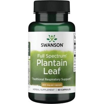 Swanson Full Spectrum Plantain Leaf 400 mg [60 капсули]