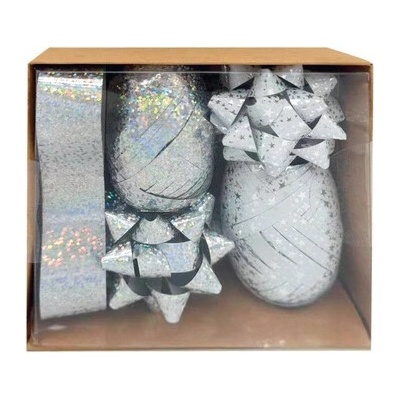 Maják Sada na balení dárků stříbrná mix – Zbozi.Blesk.cz