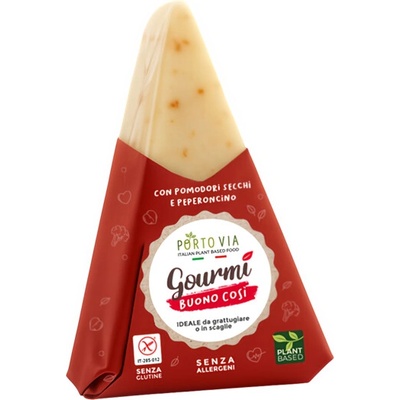 Gourmi Rostlinný tvrdý bloček italského stylu s příchutí chilli 150 g