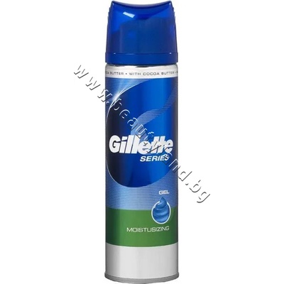 Gillette Гел Gillette Series Gel Moisturizing, p/n GI-1300035 - Овлажняващ гел за бръснене с какаово масло (GI-1300035)