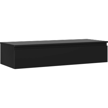 Mexen Orio шкаф за баня под мивка 120 см с плот, 1 чекмедже, черен мат - 91A10-12023-1-BFC71 (91A10-12023-1-BFC71)