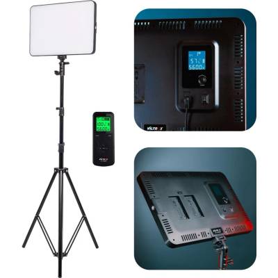 Viltrox LED video světlo VL-400B (5600K) + 2,6m stativ