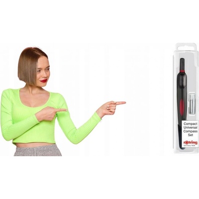Rotring kružítko Universal Compact 676530 černé – Sleviste.cz