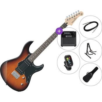 Yamaha Pacifica 120H SET 2 Tobacco Brown Sunburst Електрическа китара
