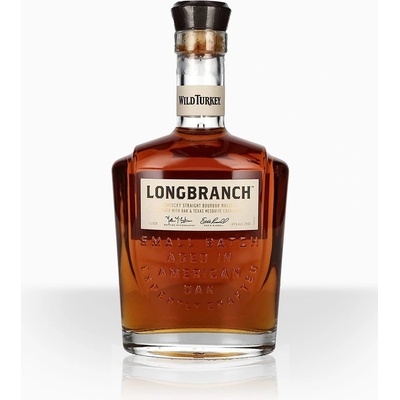 WILD TURKEY LONGBRANCH 8y 43% 1 l (čistá fľaša)