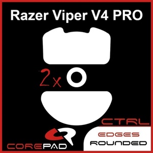 Corepad Skatez CTRL 670 Крачета за мишка Razer Viper V4 Pro (CSC6700)