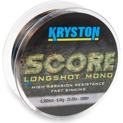Kryston Score Long Shot Mono brown 1000m 0,33mm 18,5lb