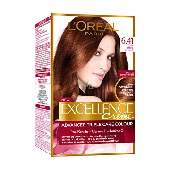 L'Oréal Excellence Creme Triple Protection 4 tmavo hnedá