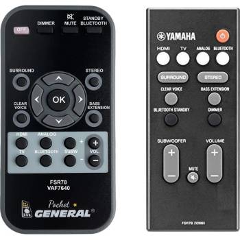 Dálkový ovladač General Yamaha FSR78, ZV28960