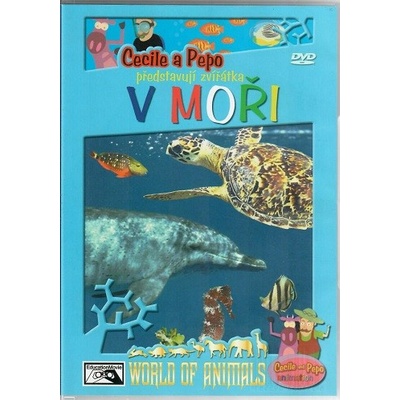 Cecile a Pepo představuji: Zvířátka v moři DVD