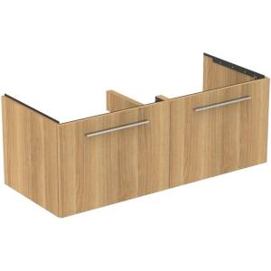 Ideal Standard i. Life B - Шкаф за умивалник 120x44x51 см, 2 чекмеджета, дъб T5277NX (T5277NX)
