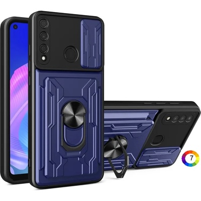 Huawei Y7p Удароустойчив Ring Holder Калъф и Протектор