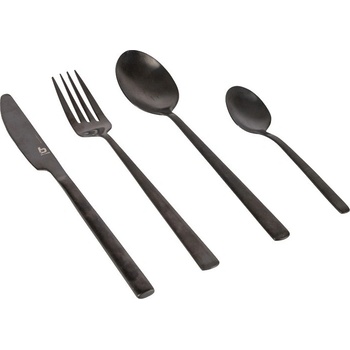 Bo-Camp 16 Piece Cutlery Set Ballona Цвят: черен
