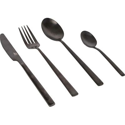 Bo-Camp 16 Piece Cutlery Set Ballona Цвят: черен