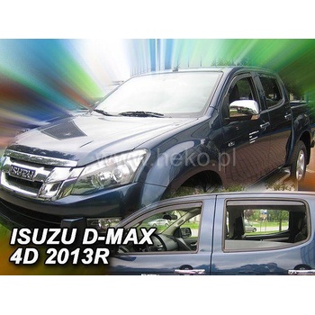 HEKO Ветробрани за isuzu d-max (2012+) 4 врати - 4бр. предни и задни (34005)