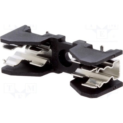 SCHURTER 0031.8241 Zásuvka; SMT; 5x20mm,6,3x32mm; -40÷85°C; 10A; termoplast; UL94V-0