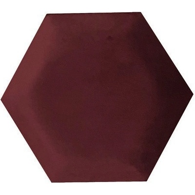 Scobax Riwiera Hexagon 6x15 cm tmavě červená