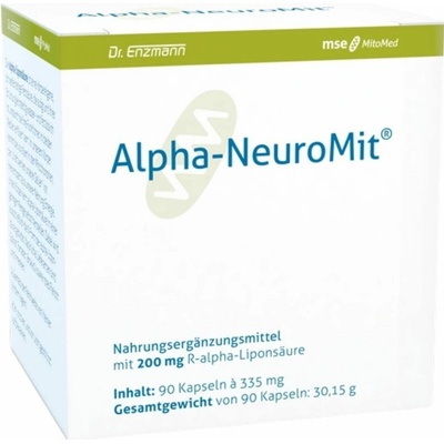 Dr. Enzmann Alpha-NeuroMit R-kyselina lipoová 200 mg 90 kapsúl