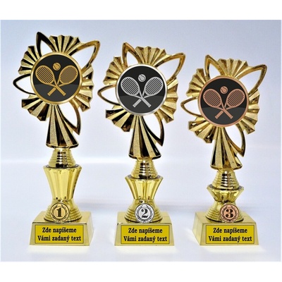 VIZINGR Tenisové trofeje 106-AC017 106-AC017/27 cm