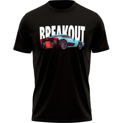 Rocket League tričko Breakout černé