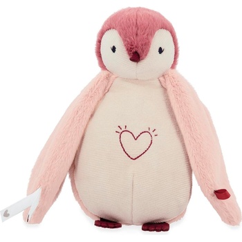 Kaloo Плюшена играчка с лампа Kaloo - Пингвин, 20 cm, розов (K212011)