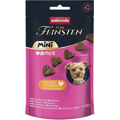 Animonda Vom Feinsten Mini Bites kuře a artyčoky 50 g