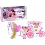 Mádara Carriage with horse and doll 8cm