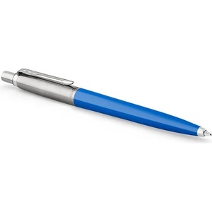 Parker Химикалка, 0, 7 мм, сребърен клипс, син корпус, PARKER "Royal Jotter Originals", синя 2076052 (2076052)