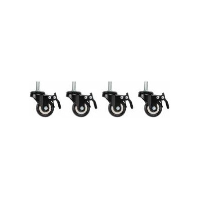 Lanberg Kit 4 ruedas para rack phasak 19