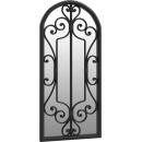 Image 1 of vidaXL Огледало, черно, 100x45 см, желязо, за употреба на закрито (3093544)