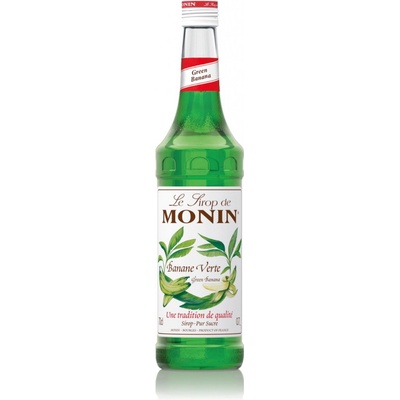 Monin Le Sirop Green Banana Zelený banán 0,7 l