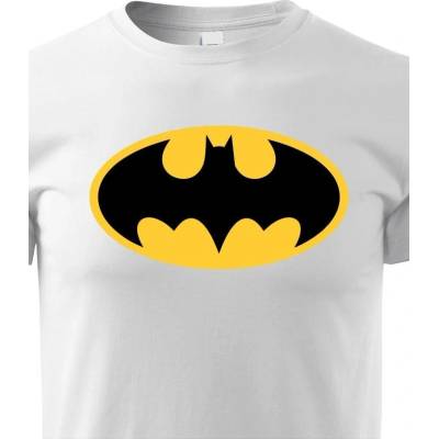 Dětské tričko Batman Bílá Canvas Dětské tričko Bezvatriko.cz 1