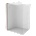 Mexen Kioto L душ панел Walk-in 110 x 200 см, ивици, матова мед - 800-110-103-65-09 (800-110-103-65-09)