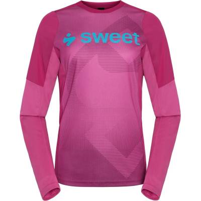 Sweet Protection Дамска фланелка с дълъг ръкав за колоездене Sweet Protection Women's Hunter II Trail Long Sleeve Cycling jersey - Fuchsia (156-2830-0214)