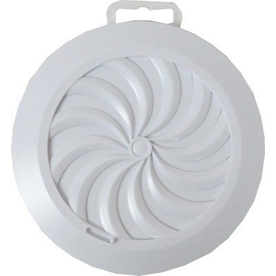 TOPTRADE plastová biela guľatá 135 x 100 mm