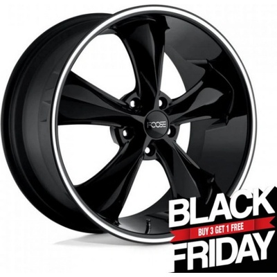 Foose F104 LEGEND 10x20 5x127 ET0 gloss black milled