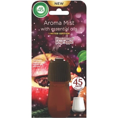 Air Wick Aroma vaporizér náplň Hřejivá vůně skořice a jablka 20 ml