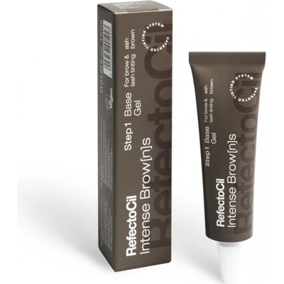 RefectoCil Intense Brow[n]s Base Gel farba na obočie a mihalnice s gélovou textúrou Ash Brown 15 ml