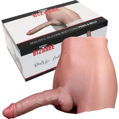 Real Body Realistic Silicone Body Form Penis & Belly